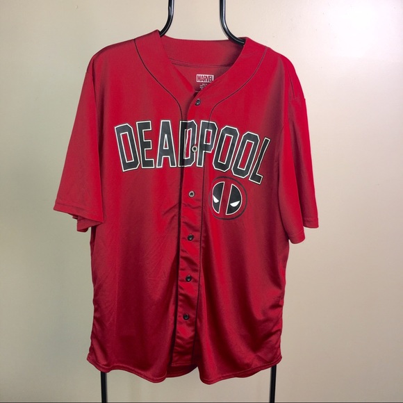 deadpool baseball jersey